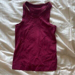 Lululemon Athletica Deep Red Tank Top